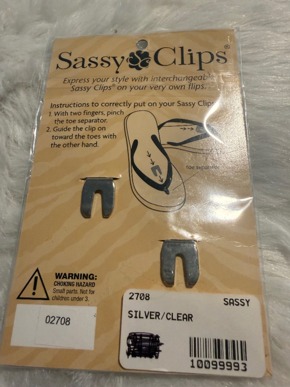 Sassy Clips for Flip Flops, Turtle Theme, NWT - Picture 4 of 5